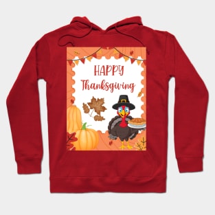 Happy Thanksgiving Turkey Hoodie